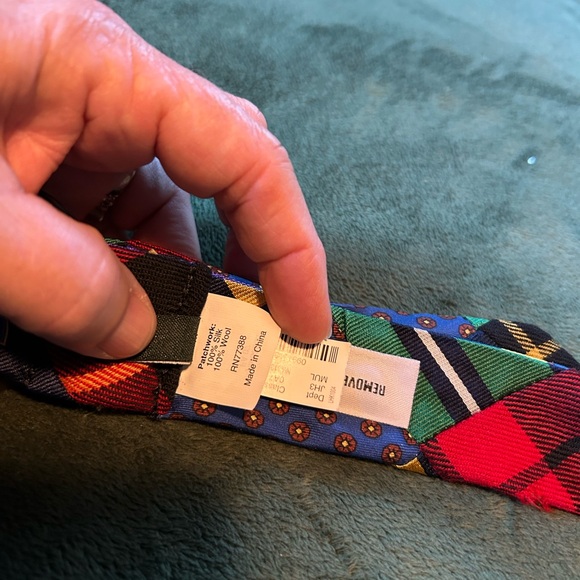 J. Crew Multicolor Plaid Belt with Tortoise Buckle See Pictures and Read S/M 40” - Picture 4 of 16